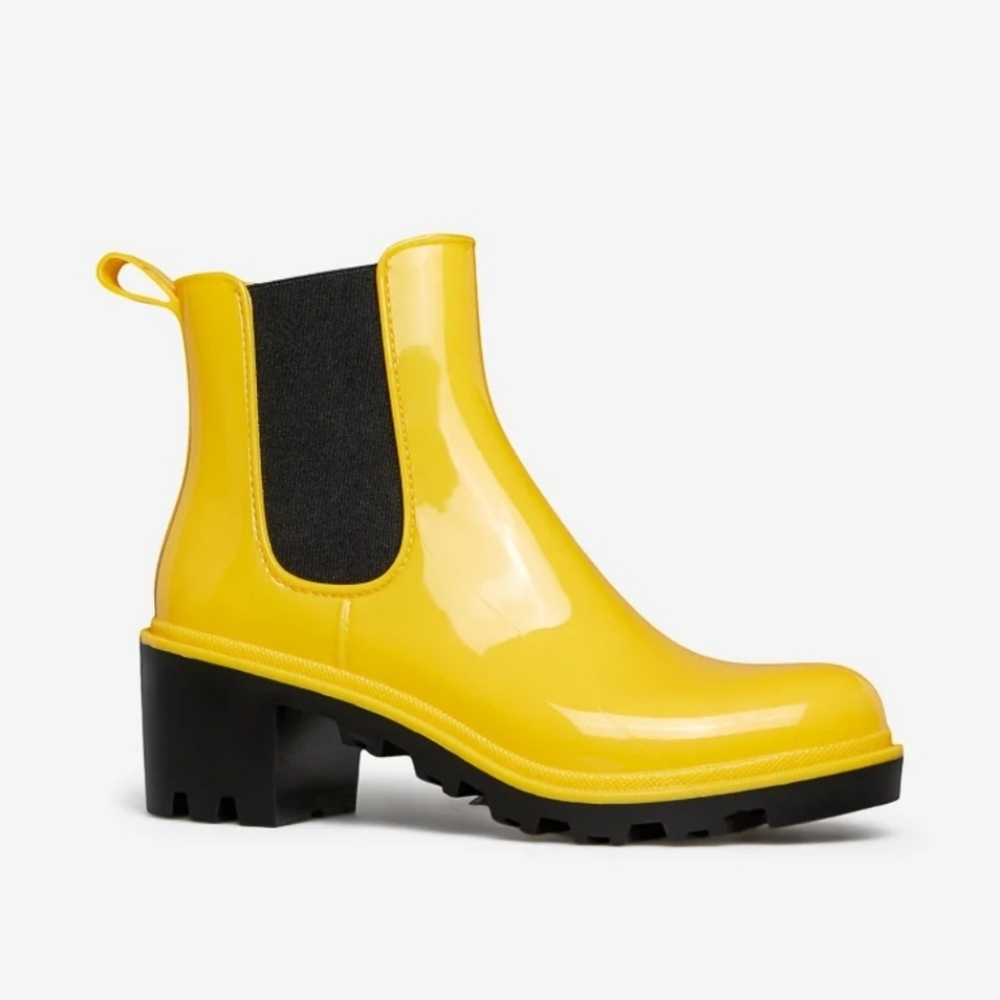 Yellow Rain Boot
